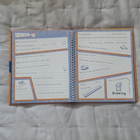 School Memory Album- Kindergarten to Grade 8 Memory Lane Album with extras - Picture 4 of 14